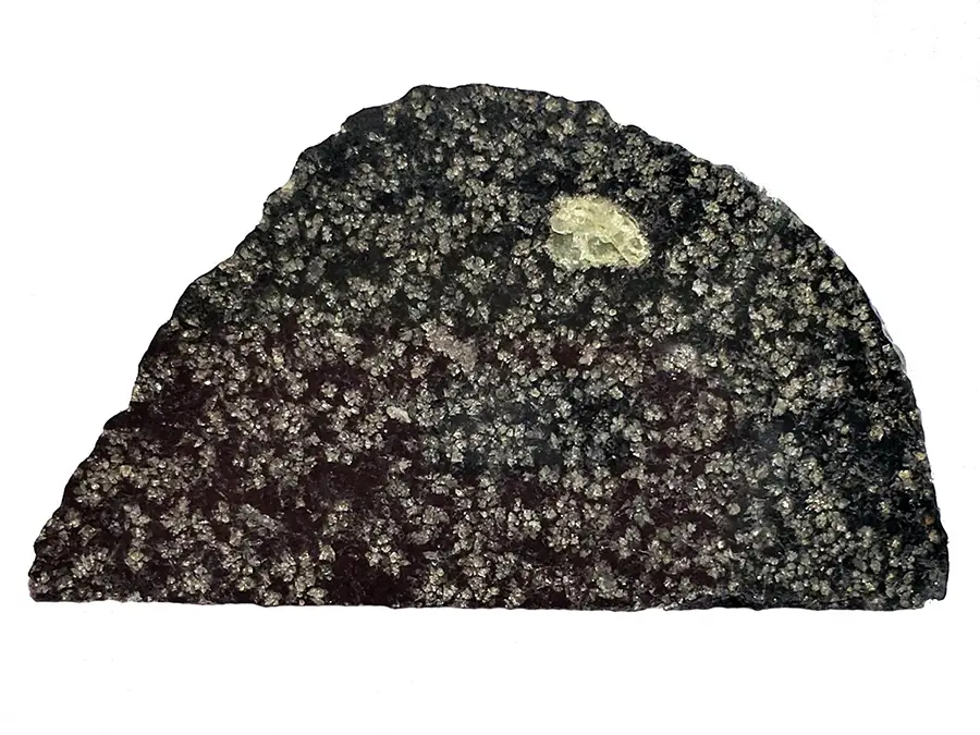 Meteorite slice