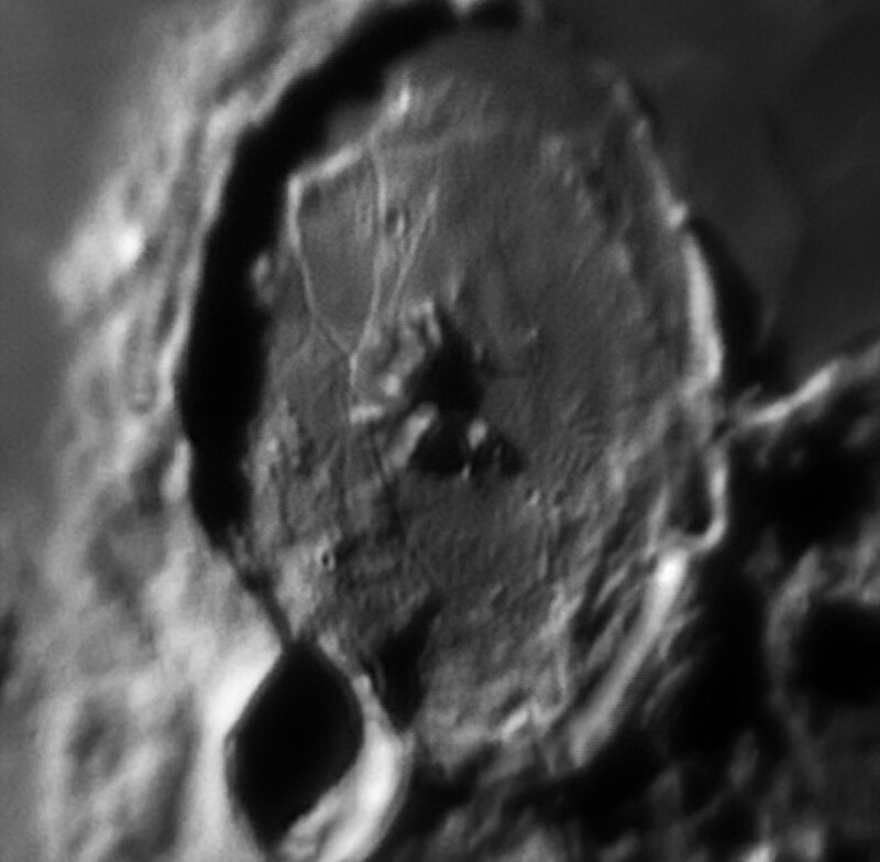 Gassendi A and Gassendi B craters Sky & Telescope Sky & Telescope