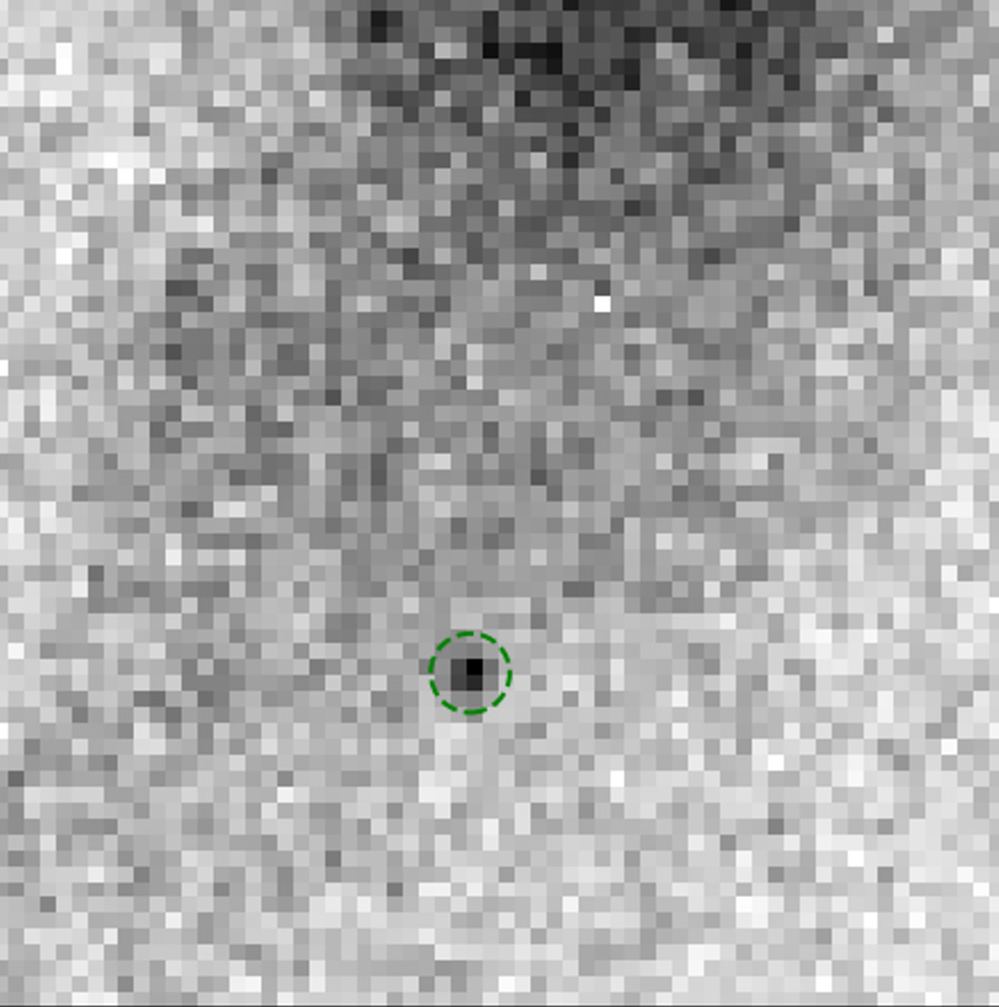 2024 YR4 image from JWST