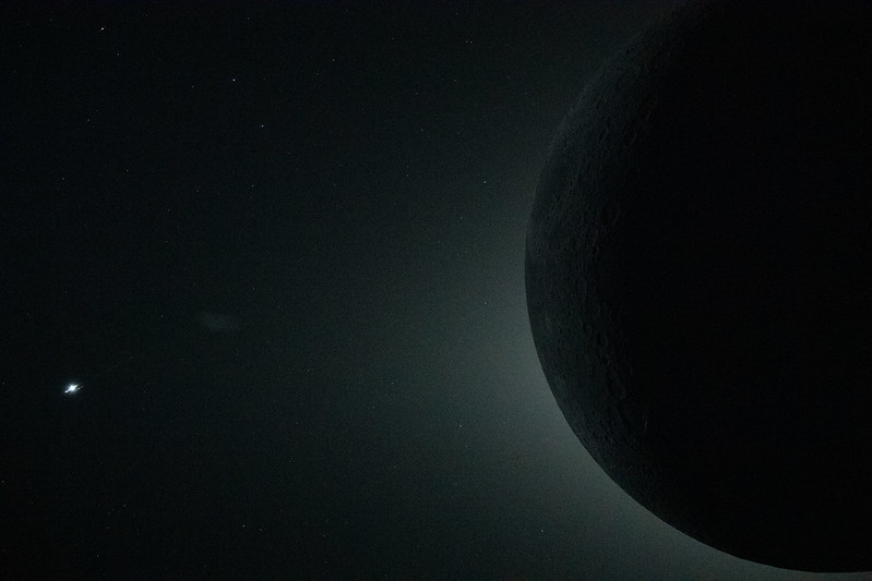 Solar corona from Artemis 2