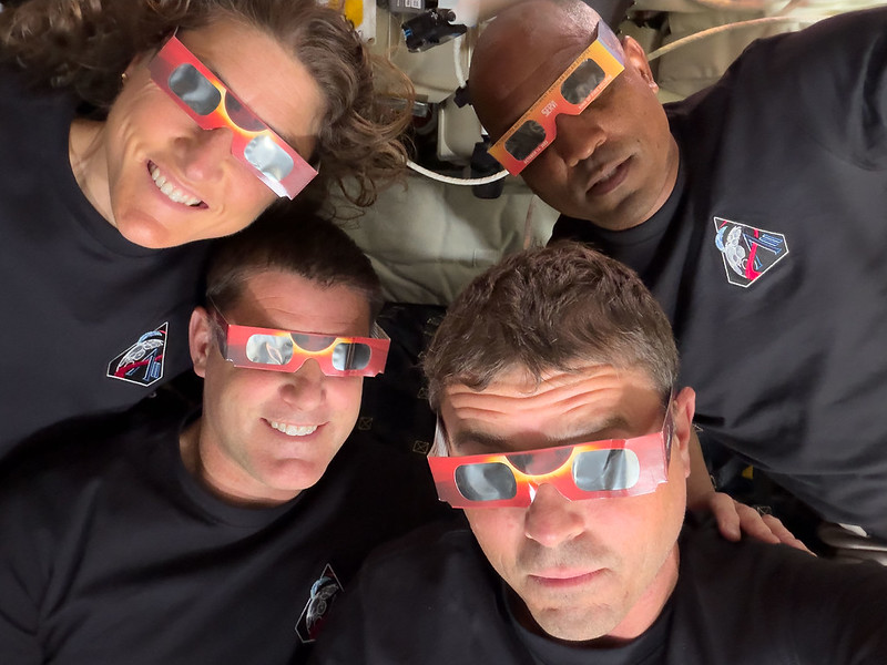 Eclipse selfie