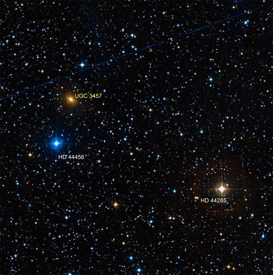 Galaxy UGC 3457 in Monoceros