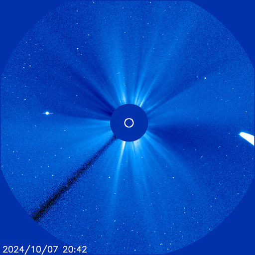 Two CMEs and Comet C/2023 A3