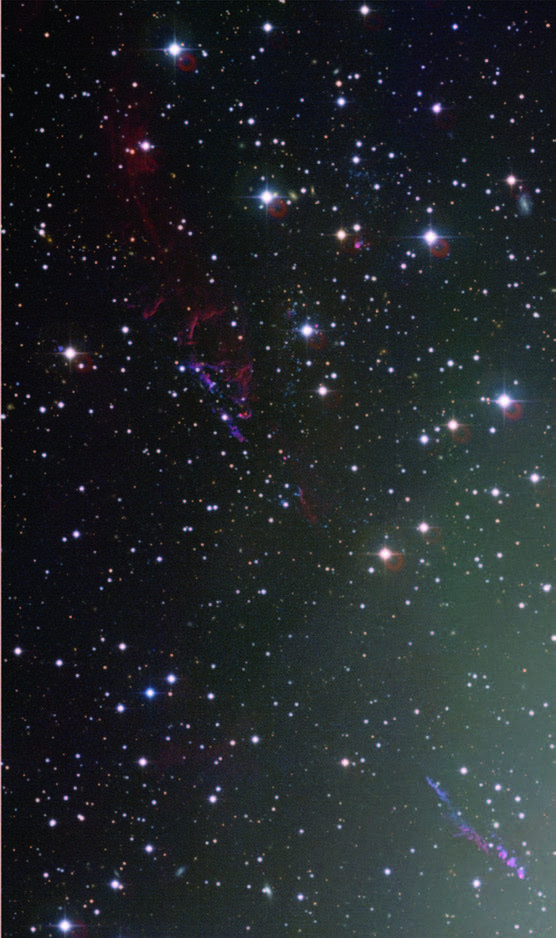 Cen A detail (by professional telescope)