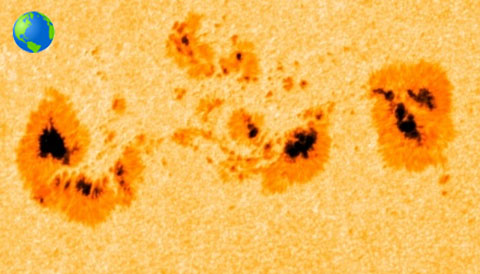 Active Region 2339 on May 8, 2015