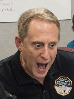 Alan Stern surprised