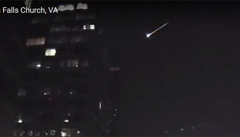 Bolide on Jan. 30, 2016