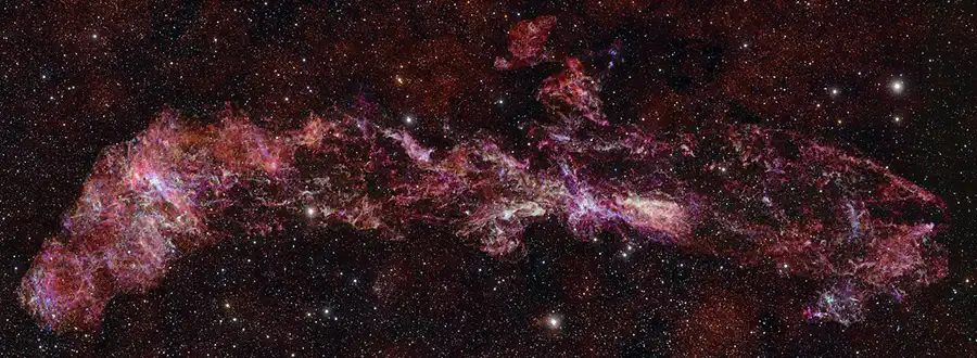 Complex gas clouds across the Milky Way center