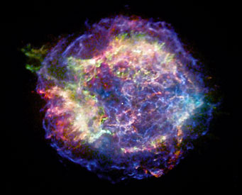 Cassiopeia A supernova remnant