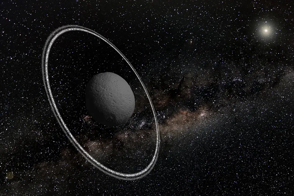 Rings around Chariklo