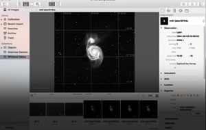 Observatory software screenshot
