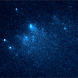 Comet 332P's slow-motion breakup