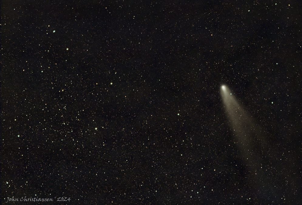 Comet Tsuchinshan-ATLAS with IC4756 11-14-2024