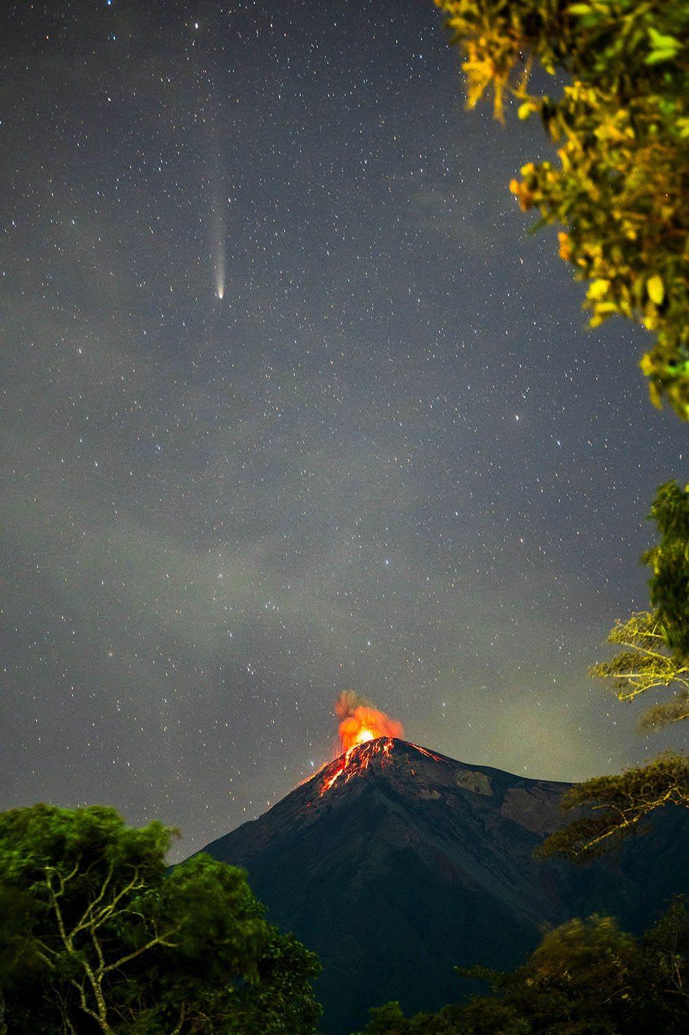 Tsuchinshan Atlas and Fuego volcano