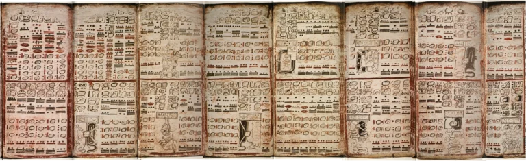 Eclipse table in the Dresden Codex