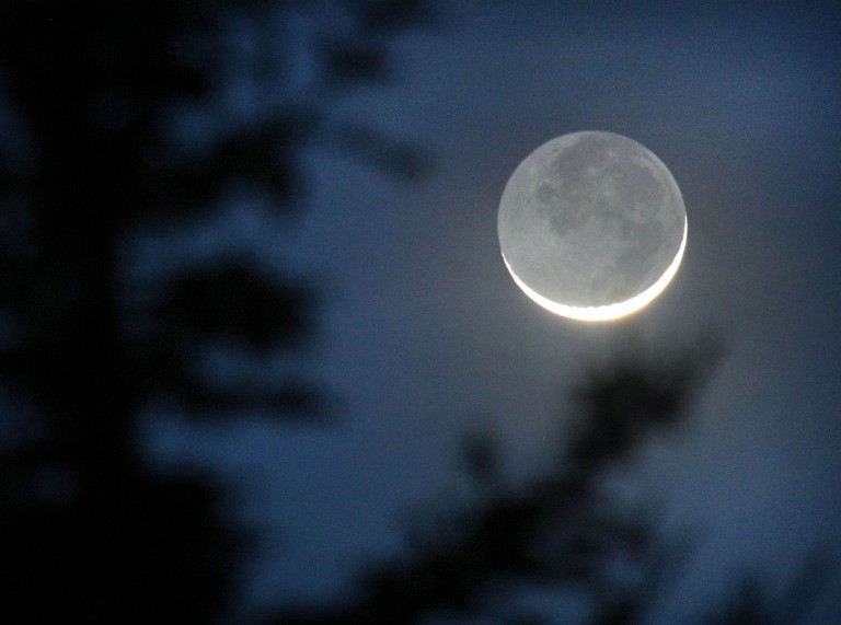 A Full Crescent Moon
