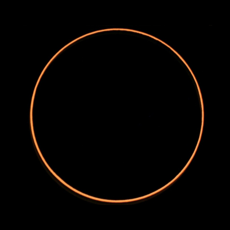 February 2017 annular mideclipse