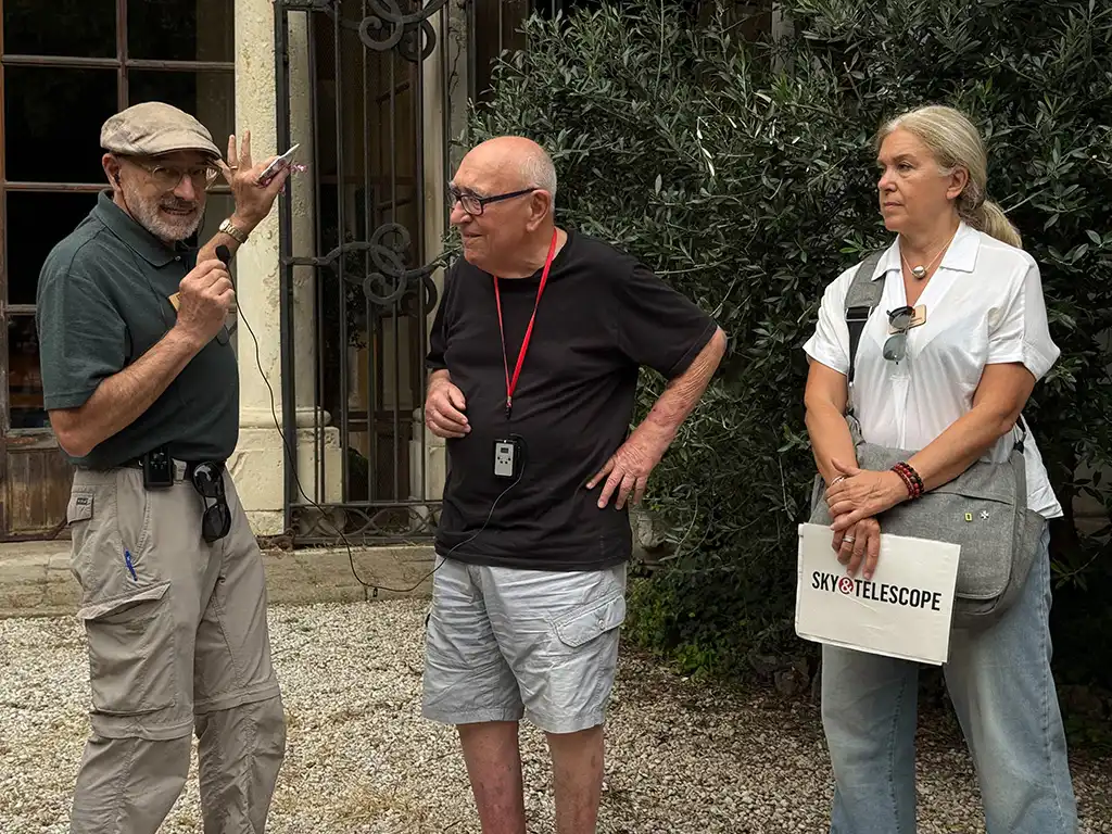 Author with man and woman