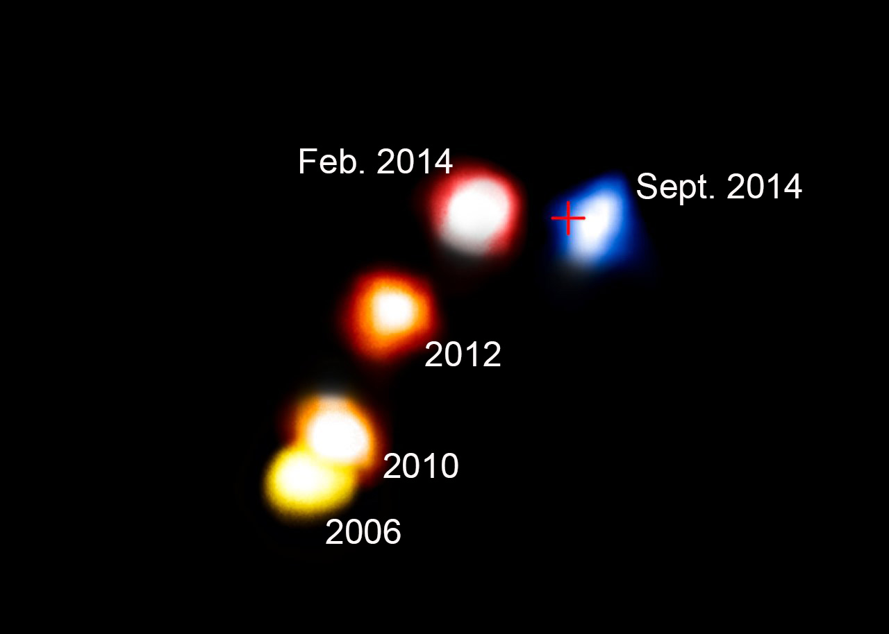 G2 cloud observed from 2006 to 2014