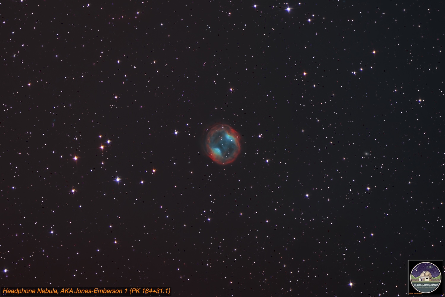 The Headphones Nebula, Jones-Emberson 1 (PK 164+31.1)  