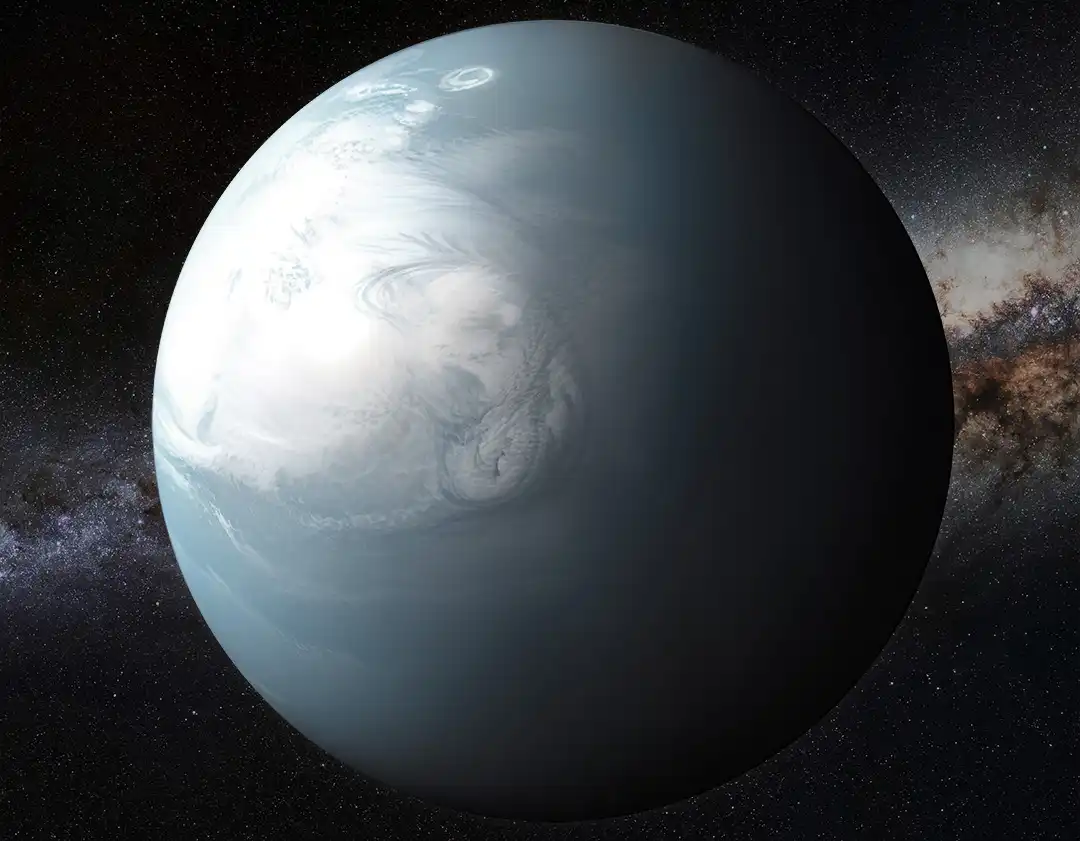 Hycean planet art
