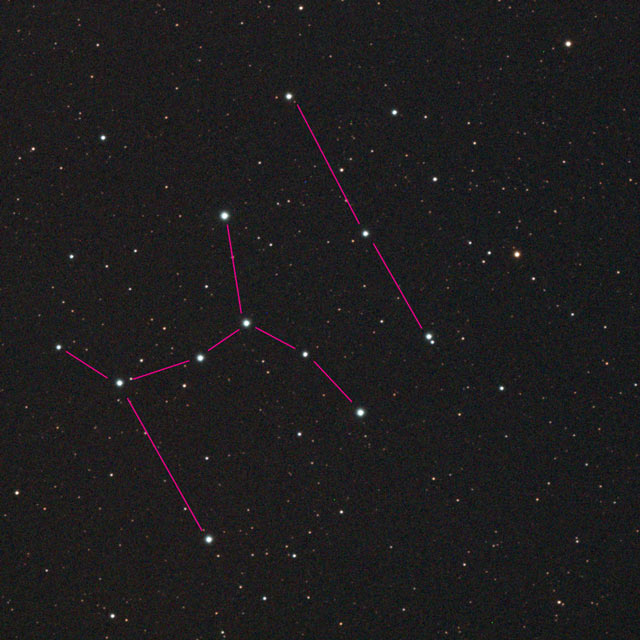 IC 4665 says HI. South-southwest is up. Wikimedia Commons