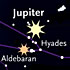Jupiter among the Hyades