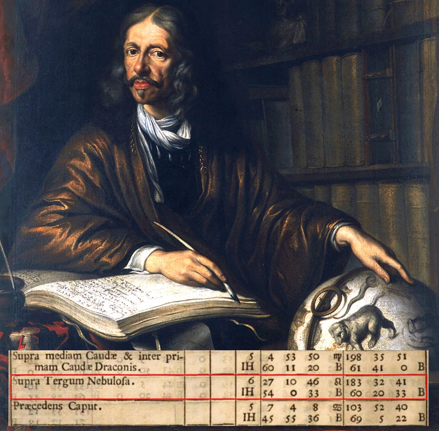 Portrait of Johannes Hevelius