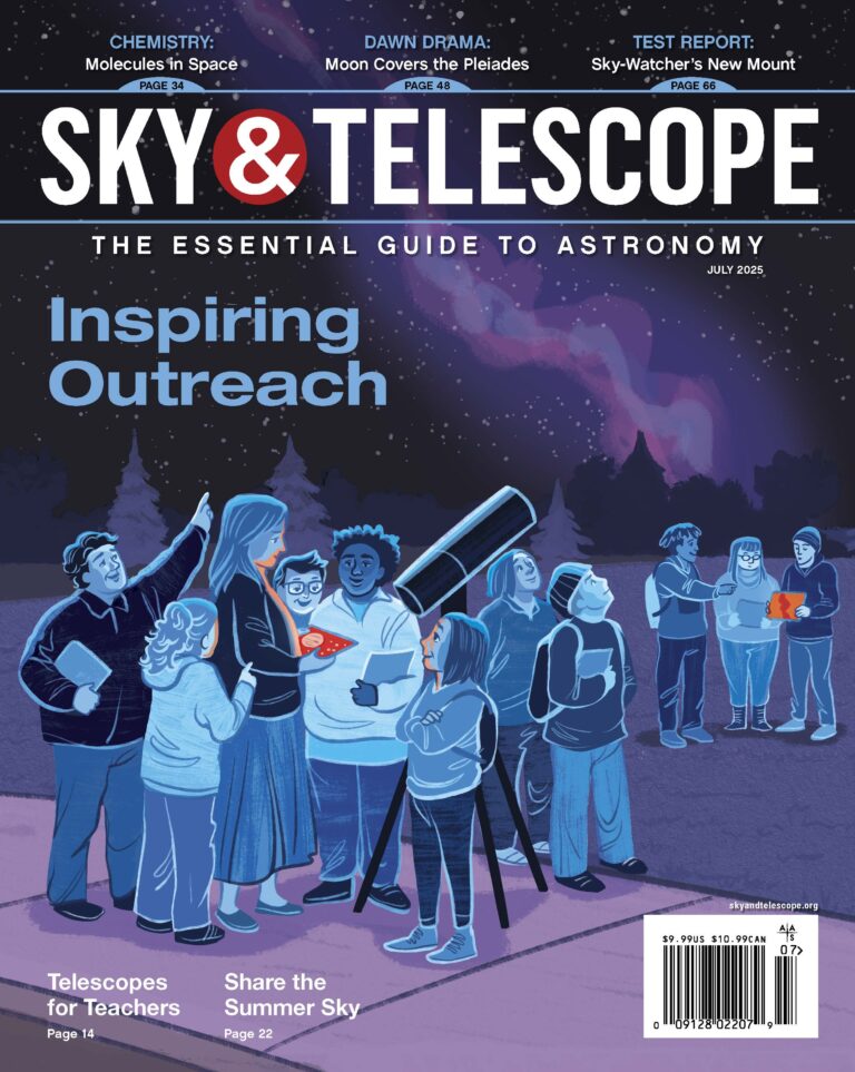 The cover of the July 2025 issue