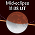 June 26th's lunar eclipse