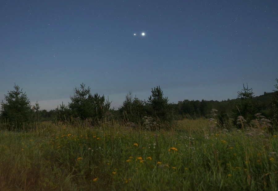 Jupiter and Venus Aug. 11, 2025
