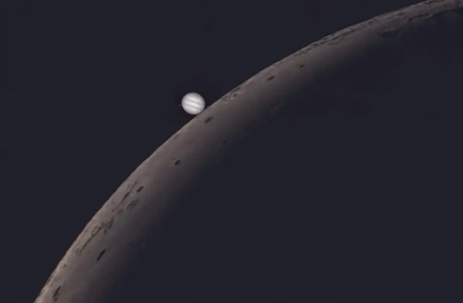 Jupiter occultation on May 17, 2023