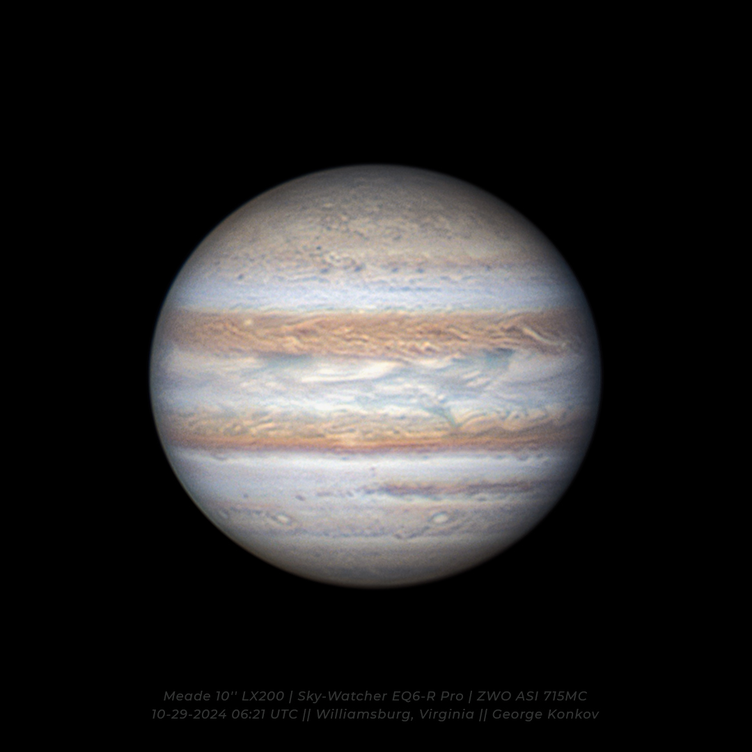 Jupiter on October 29, 2024
