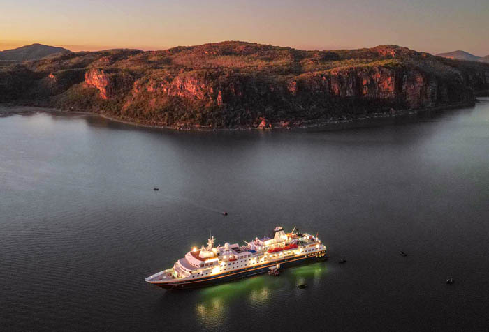 Heritage Adventurer along Kimberley coast