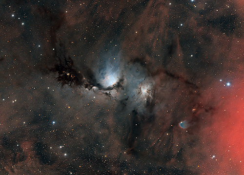THE WIDE FIELD OF NEBULA M78 - A STELLAR NURSERY - Sky