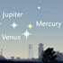 Planet trio in May 2013