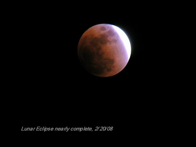 Lunar Eclipse of Feb.20, '08 Evelyn Lockwood Sky & Telescope Sky