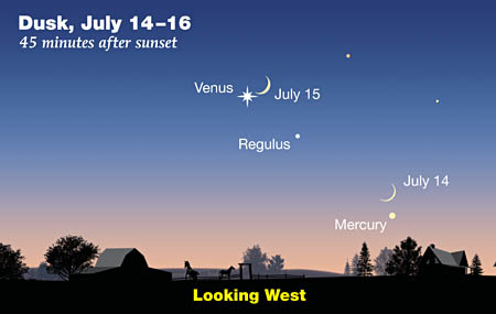 Moon-Venus-Mercury July 14-15 300px