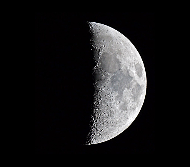 Moon-nearly-first-quarter_wide_Seronik image