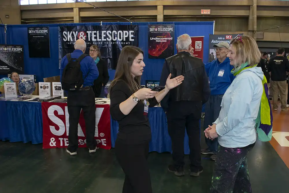 Sky & Telescope booth at NEAF