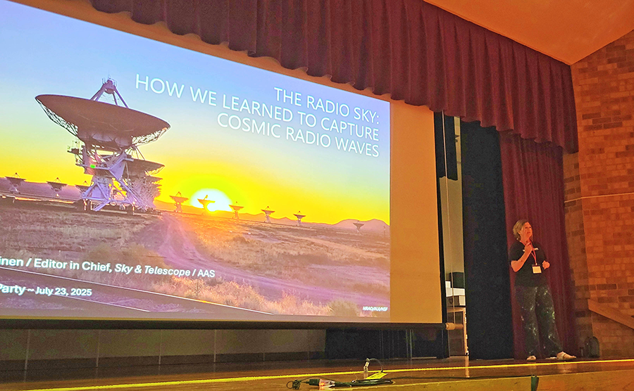 Diana Hannikainen talk at Nebraska Star Party 2025