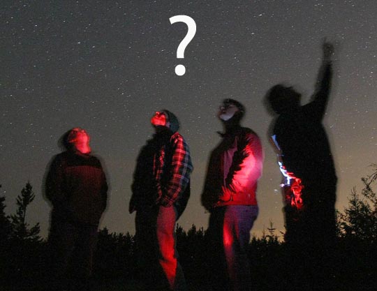 Hands in your pockets under the stars?