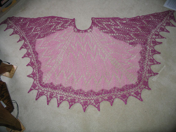 Orion Nebula shawl