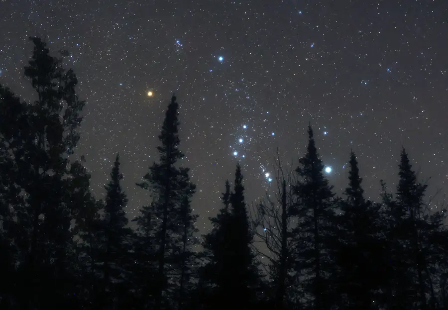 Orion rising