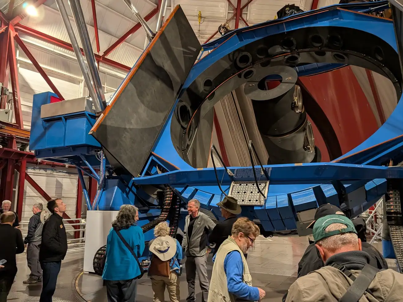 Photo inside Las Campanas Observatory