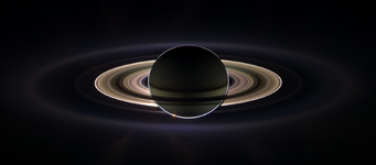 Saturn in shadow