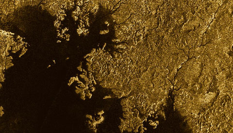 Ligeia Mare on Titan