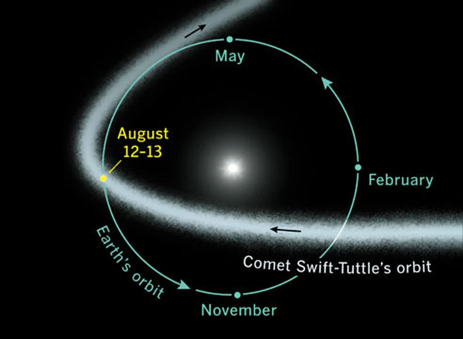 Perseids' comet 109P/Swift-Tuttle