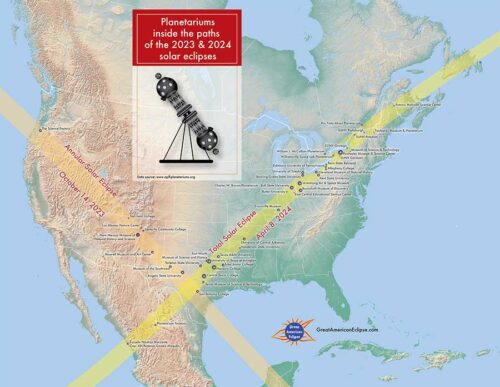 Where to See the Two Great North American Eclipses - Sky & Telescope