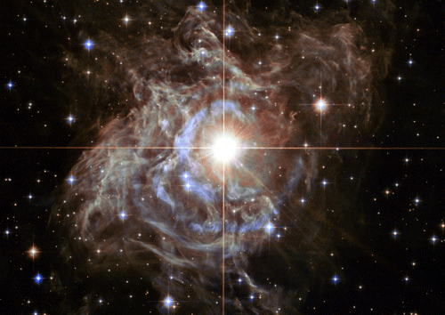 Variable star RS Puppis
